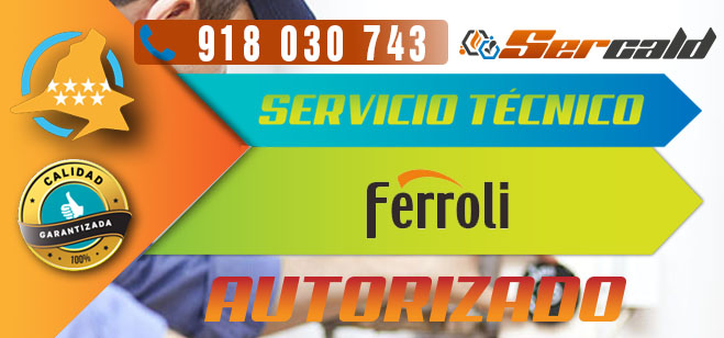 Servicio Tecnico Ferroli Autorizado. Productos del fabricante.