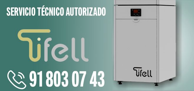 Servicio Técnico Calderas Tifell en Tres Cantos